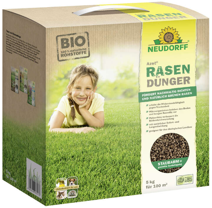 Rasendünger günstig kaufen bei raiffeisenmarkt.de